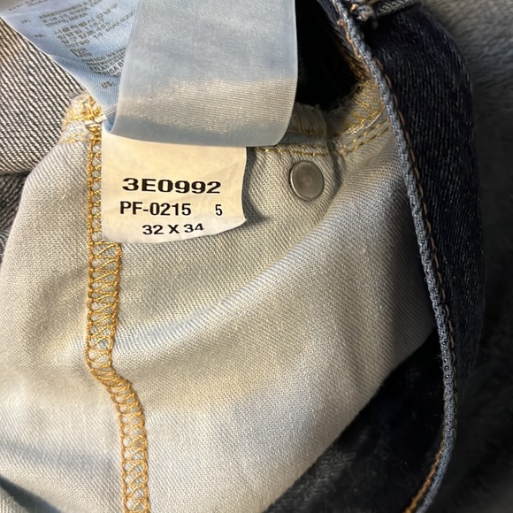 Hollister Slim Straight Dark Wash Mens Jeans - Picture 5 of 5